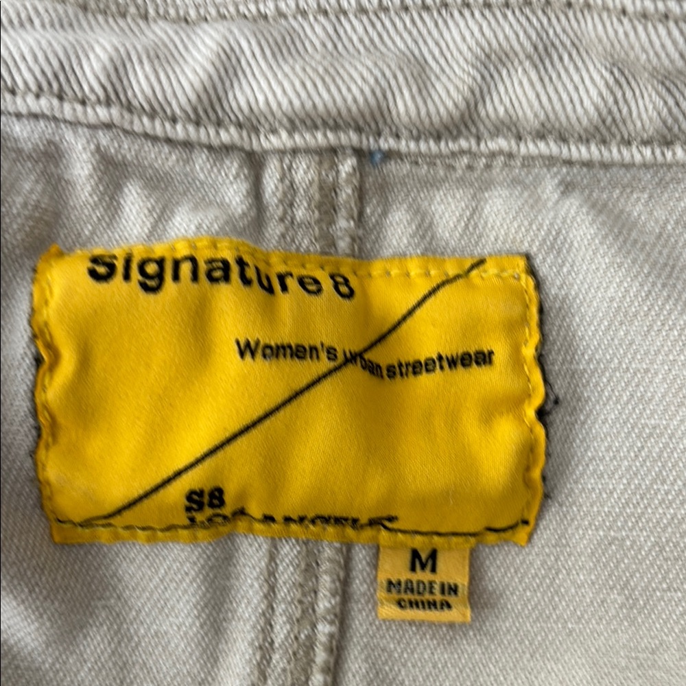 Signature8 Cream Utility Jumpsuit - Picture 12 of 14